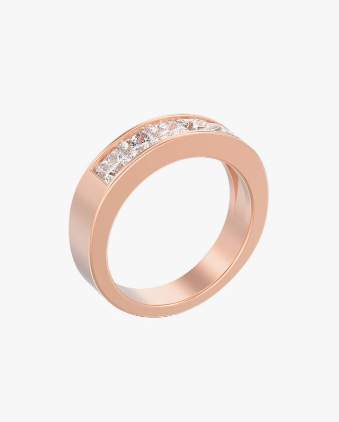 Ring Set with a Jewel
