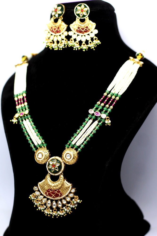Stylish oxidised silver-tone jhumka