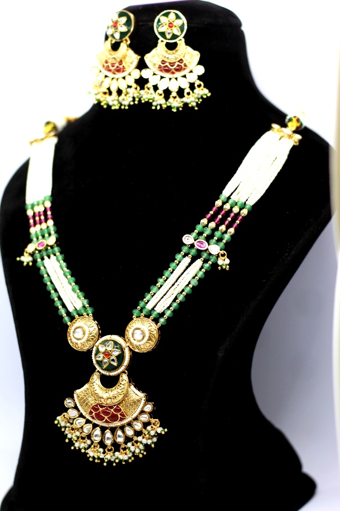 Stylish oxidised silver-tone jhumka - Image 2