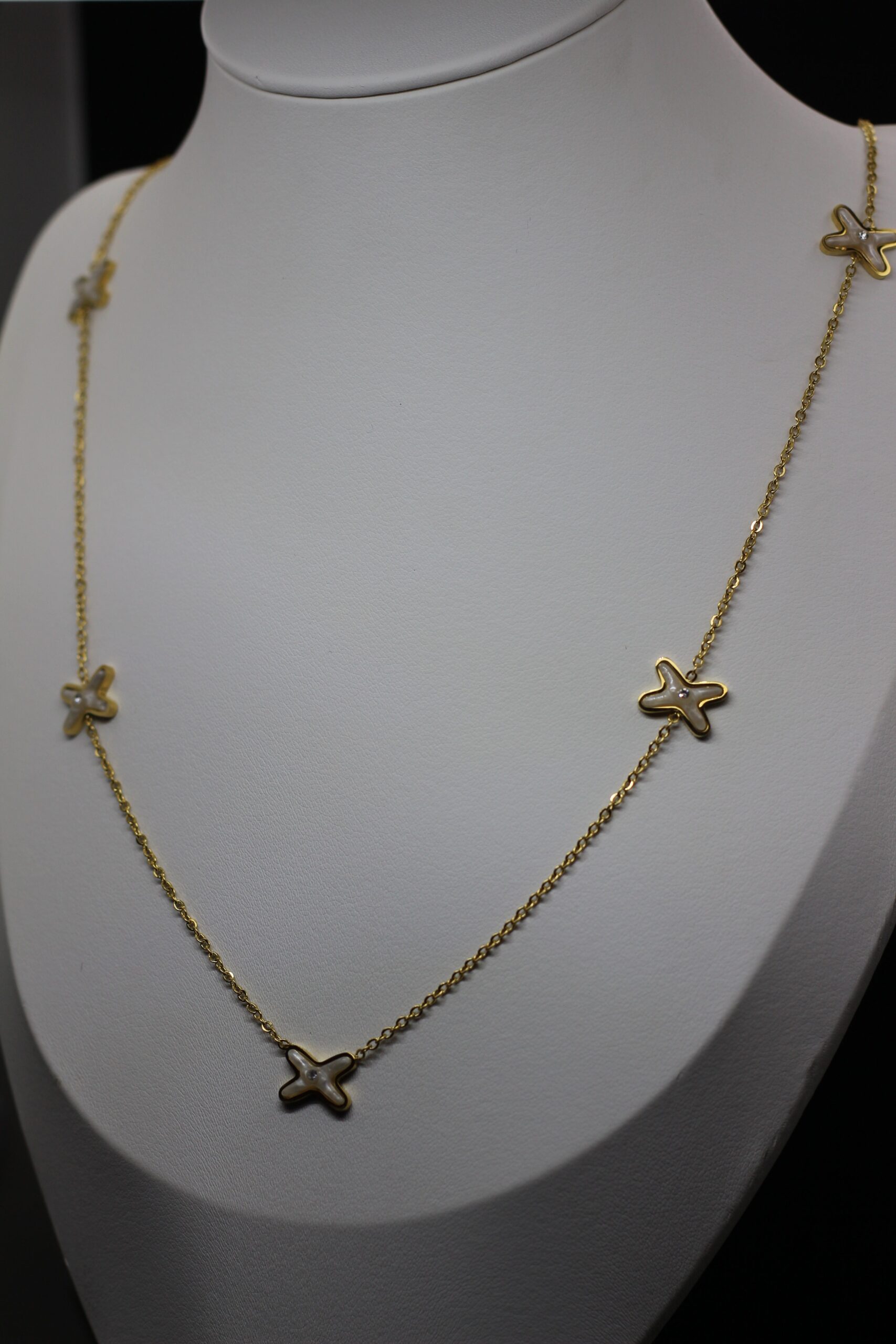 Butterfly Charm Gold Necklace - Image 2