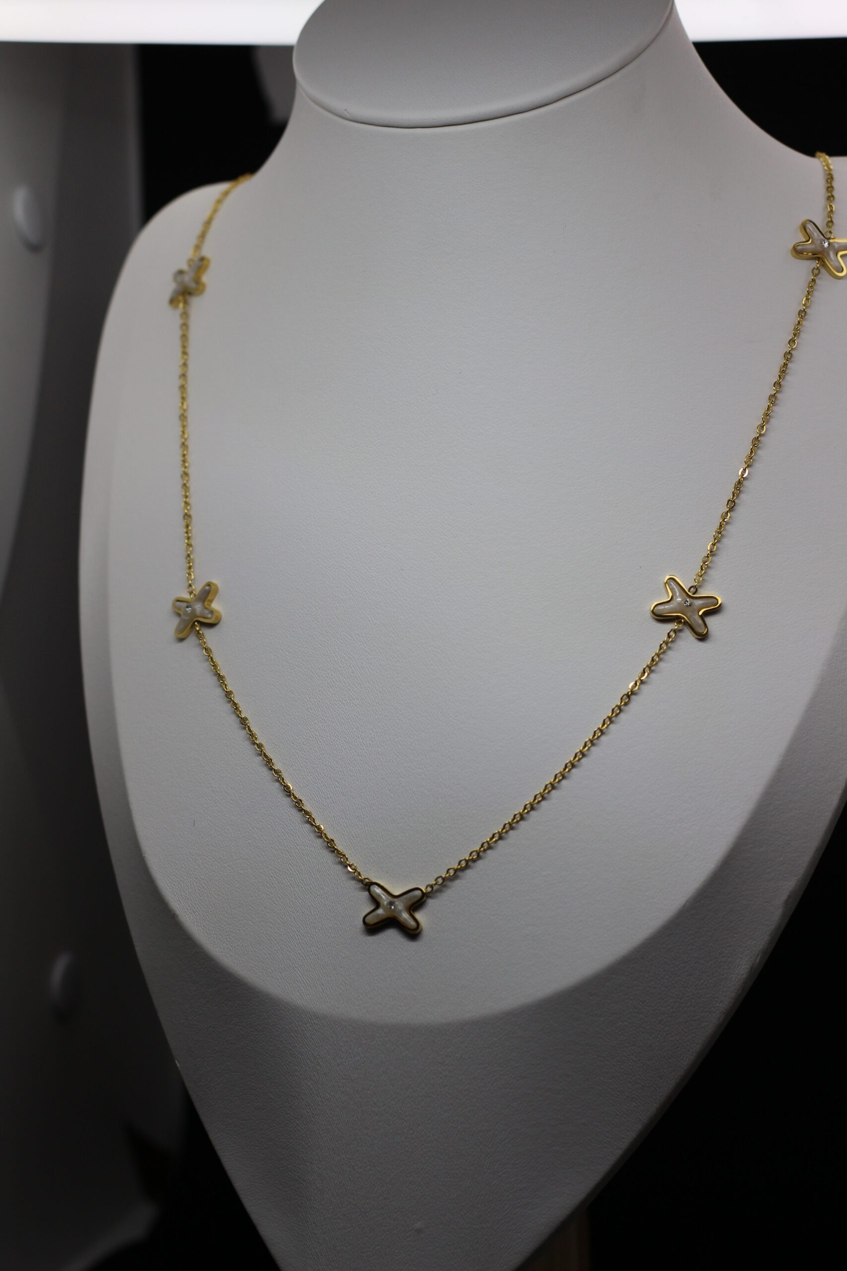 Butterfly Charm Gold Necklace - Image 4