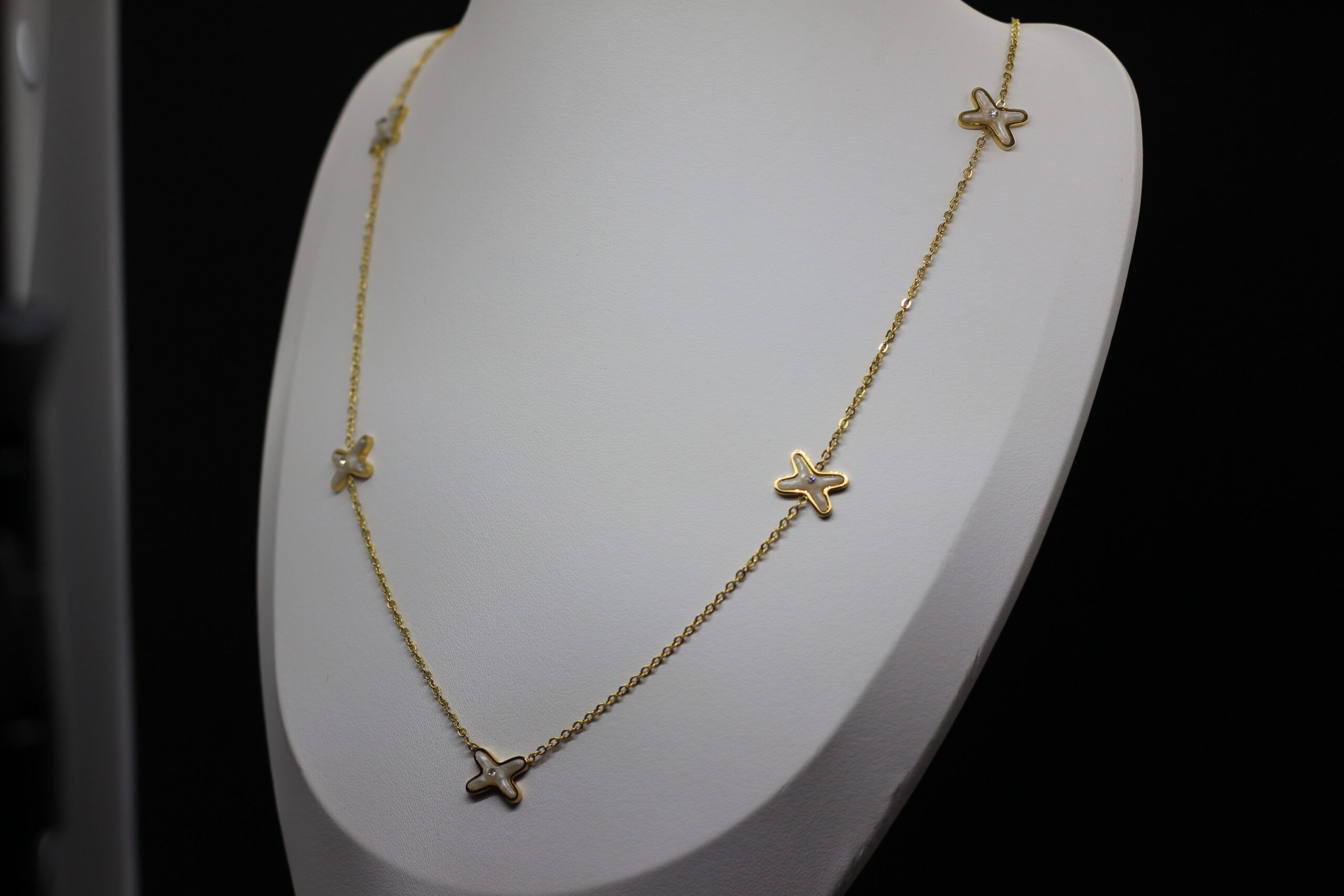 Butterfly Charm Gold Necklace - Image 3