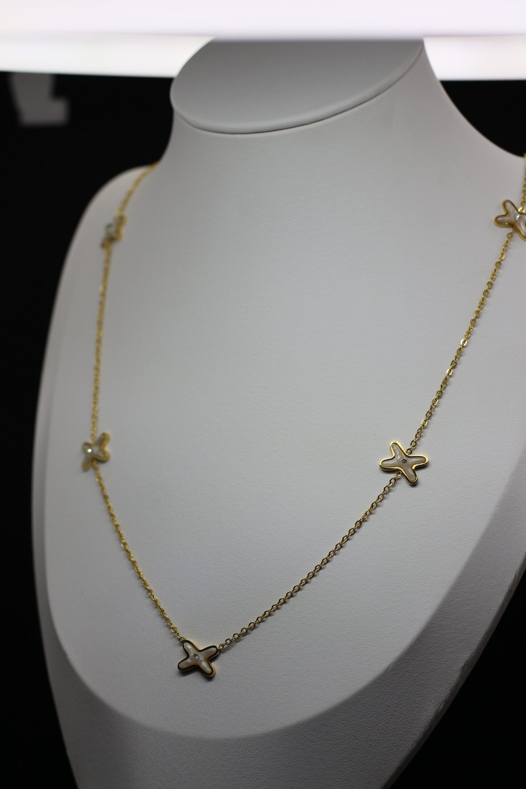 Butterfly Charm Gold Necklace